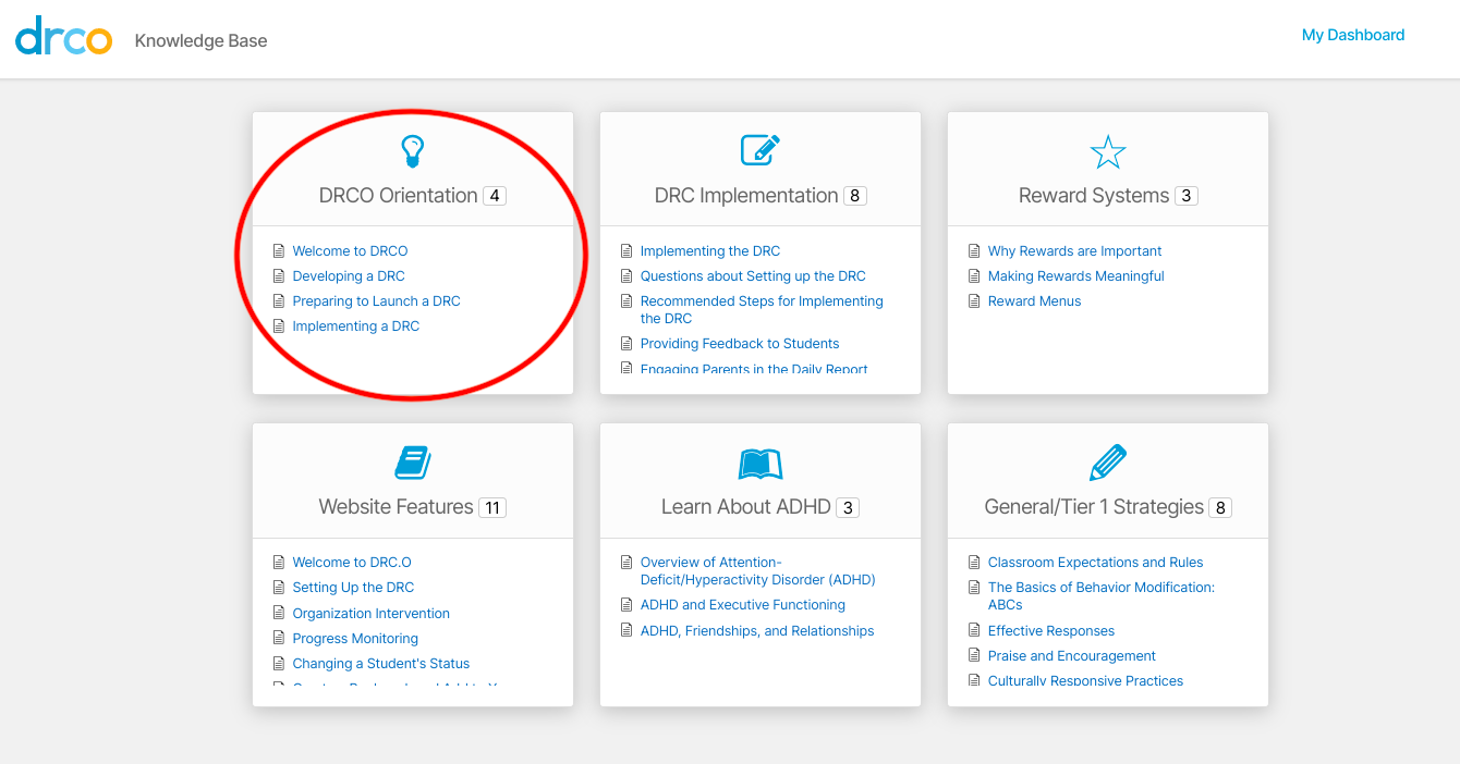 Setting Up the DRC – DRCO Knowledge Base